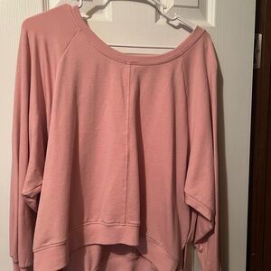 Yogalicious Pink Sweatshirt